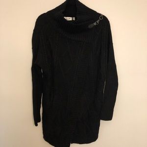 RD Style Oversized black sweater